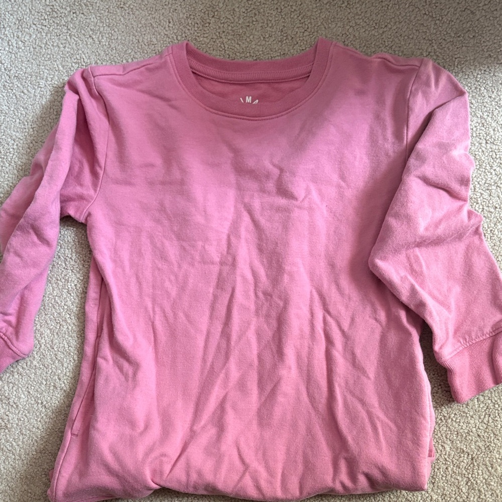 Primary Pink Kids Sweatshirt